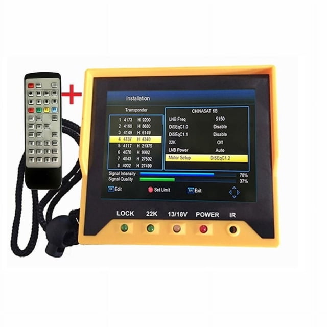 KPT-356H 3,5 Pouces TFT LCD Portatif Multi-Fonction (DVB-S/S2) Détecteur Satellite Numérique Meilleur Ws-6906 6933, Portable