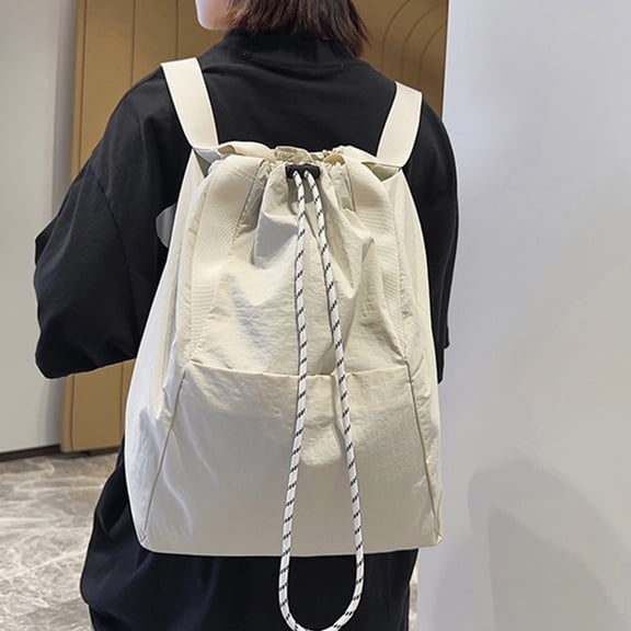 VBODN Clearance Large Sling Bag for Women,Men's Gym Bag Travel Bag Sports Backpack Drawstring Bag Handbag Women's Messenger Bag Drawstring Bag Casual Backpack for Hiking Walking Travel