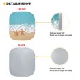 thumbnail image 3 of Bulopur Ocean Starfish Sun Shade for Car Windshield Sun Protection Sun Shield for Car Windshield Durable Fabrics Auto Front Window Sunshade Covers for Most SUVs Vans Trucks, 2 Pcs, 3 of 6