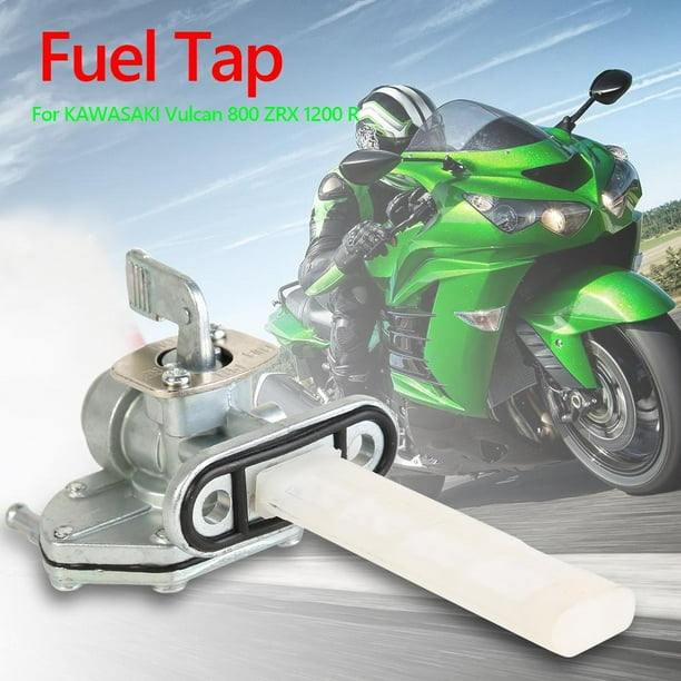 Válvula de interruptor de tanque de gasolina de grifo de combustible para KAWASAKI Vulcan 800 VN800 ZRX 1200 R Tmvgtek Autopartes