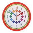 thumbnail image 1 of Reloj de pared silencioso estilo Simple dibujos animados creativos reloj de pared Digital decoración de guardería, 1 of 5