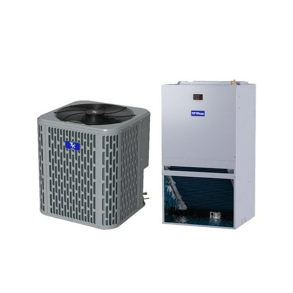 TuttoKool 2.5 Ton 15.2 SEER2 R-454B Heat Pump System (Front Return) w/5Kw Heat | THP5030A1000A - TWM5E31B000A - BAYHTRJ505BRKAA