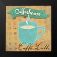 thumbnail image 2 of Teller, Skip 15x15 Black Modern Framed Museum Art Print Titled - Caffe Latte, 2 of 5