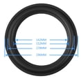 thumbnail image 1 of Khall 2pcs 8inch Haut-Parleur Surround Réparation Caoutchouc Woofer Bord Pièces de Réparation, Haut-Parleur de Bord en Caoutchouc, Bord de Haut-Parleur, 1 of 8