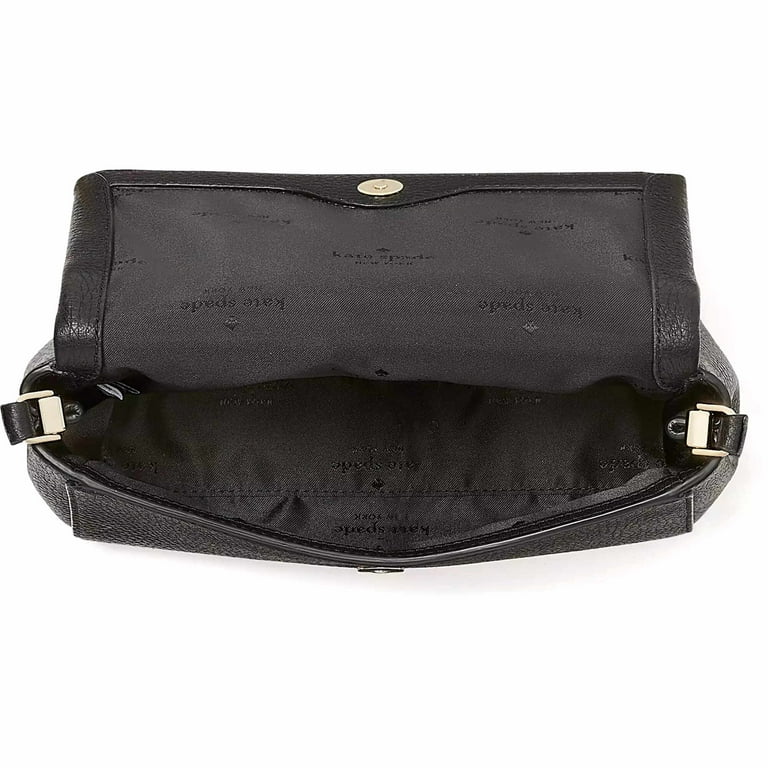 Kate Spade KE487-001 Women's Leila Black Leather Crossbody