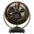 thumbnail image 2 of Vornado VFAN Alchemy Vintage Fan | Retro Metal Air Circulator for Cooling & Decor | 5 Speeds, Adjustable Tilt | Gunmetal, 2 of 5