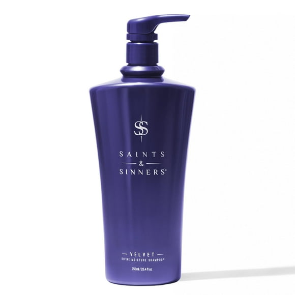 Champú hidratante Velvet Divine, galardonado con el premio Saints & Sinners, para cabello tratado con color seco y dañado, repara, repone, renueva y añade brillo