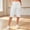 White, variant on Only Moment Women's Bermuda Long Shorts Polyester,Spandex High Waisted Work Travel Pants with Pockets Stretchy Business Casual Slacks Yoga Shorts Blue,S
