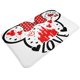thumbnail image 2 of Felpudo de Mickey Mouse para decoración de interiores y exteriores, antideslizante, lavable, para puerta de entrada navideña, para baño, cocina, patio, decoración navideña del hogar, 20 x 31,5, 2 of 7