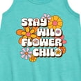 thumbnail image 2 of Instant Message - Stay Wild Flower Child - Toddler & Youth Girls A-line Dress, 2 of 5