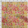 thumbnail image 3 of Soimoi Floral Print, Velvet Fabric, Decor Sewing Fabric by The Yard 54 Inch Wide,Decorative Fabric for Upholstery and Home Accents, Pink, 3 of 5