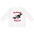 thumbnail image 3 of Inktastic My Mommy Loves Me- orca baby Boys or Girls Long Sleeve Toddler T-Shirt, 3 of 5