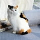 thumbnail image 2 of Figuras de gato realistas, juguetes de peluche, modelos de gatitos, muñeco de gato realista falso, decoración para el hogar y la oficina, regalos para niños, 2 of 5