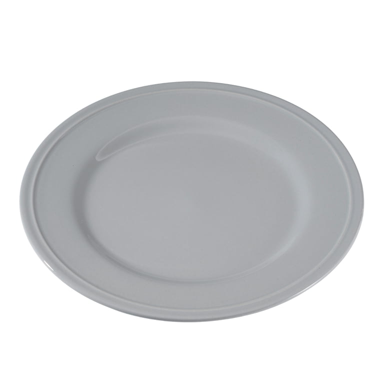 Mainstays 10.39in Darby Gray Stoneware Dinner Plate - Walmart.com