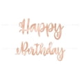 thumbnail image 1 of Rose Gold "Happy Birthday" Banner, 1 of 3