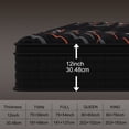 thumbnail image 4 of MRH Mattress 12 Inch Hybrid Queen Size Mattress in a Box Gel Memory Foam Mattress with Motion Isolation and Pressure Relief Strong Edge Support Breathable Pressure Relief, 4 of 8
