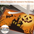 thumbnail image 2 of Halloween Doormat for Home Indoor Outdoor Non Slip Absorbent Door Entrance Floor Mat Halloween Decoration Welcome Mat Thick Pumpkin, Bats and Castle Pattern Machine Washable 24*36, 2 of 6
