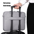 thumbnail image 2 of Water Resistant Polyester Computer Bag Protective Carrying Case with Shoulder Straps for 13.3 17.3inch Laptops, 2 of 9