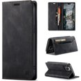 thumbnail image 1 of Magnetic Flip Leather Case Compatible With Iphone 14 Pro Max/14 Pro, Soft Tpu Bumper Shockproof Cover, 1 of 5