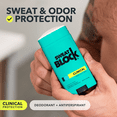 thumbnail image 4 of SweatBlock Clinical Strength Deodorant + Antiperspriant for 48hr Sweat & Odor Control, 4 of 8