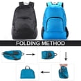 thumbnail image 4 of Mochila de senderismo plegable impermeable, mochila plegable, adecuada para viajes,, 4 of 5