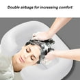 MABOTO Portable Inflatable Shampoo Bowl Foldable In Bed Hair Washing
