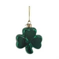thumbnail image 3 of Noble Gems Kurt Adler 3-1/4-Inch Glass Shamrock Ornament, 3 of 5