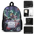 thumbnail image 3 of Yeeps Hide Seek Backpacks 3pcs Set Laptop Shoulder Bags Casual Daypack Lunch Bag Pencil Case Travel Hiking Work, 3 of 6