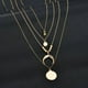 thumbnail image 4 of Collar Colgante Cadena de Moda -Capa Gargantilla de Cristal Mujeres Joyas Collares Colgantes, 4 of 8