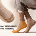 thumbnail image 5 of Ashosteey Thermal Diabetic Socks Thick Warm Winter Non-Binding Loose Crew Socks，Keep Foot Warm Non-Binding Crew Socks For Men Women,Men Women Unisex, 5 of 8