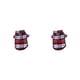 thumbnail image 3 of Ropa para perros Greeniant Chaleco a rayas Rojo XXL 2piezas, 3 of 6