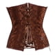 thumbnail image 3 of Europa y Estados Unidos moda con corsé de vientre punk cuero gótico ropa moldeadora del cuerpo, 3 of 4