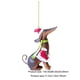 thumbnail image 3 of Adorno de árbol de perro acrílico navideño divertido con cuerda para decoración de fiesta en casa, 3 of 5