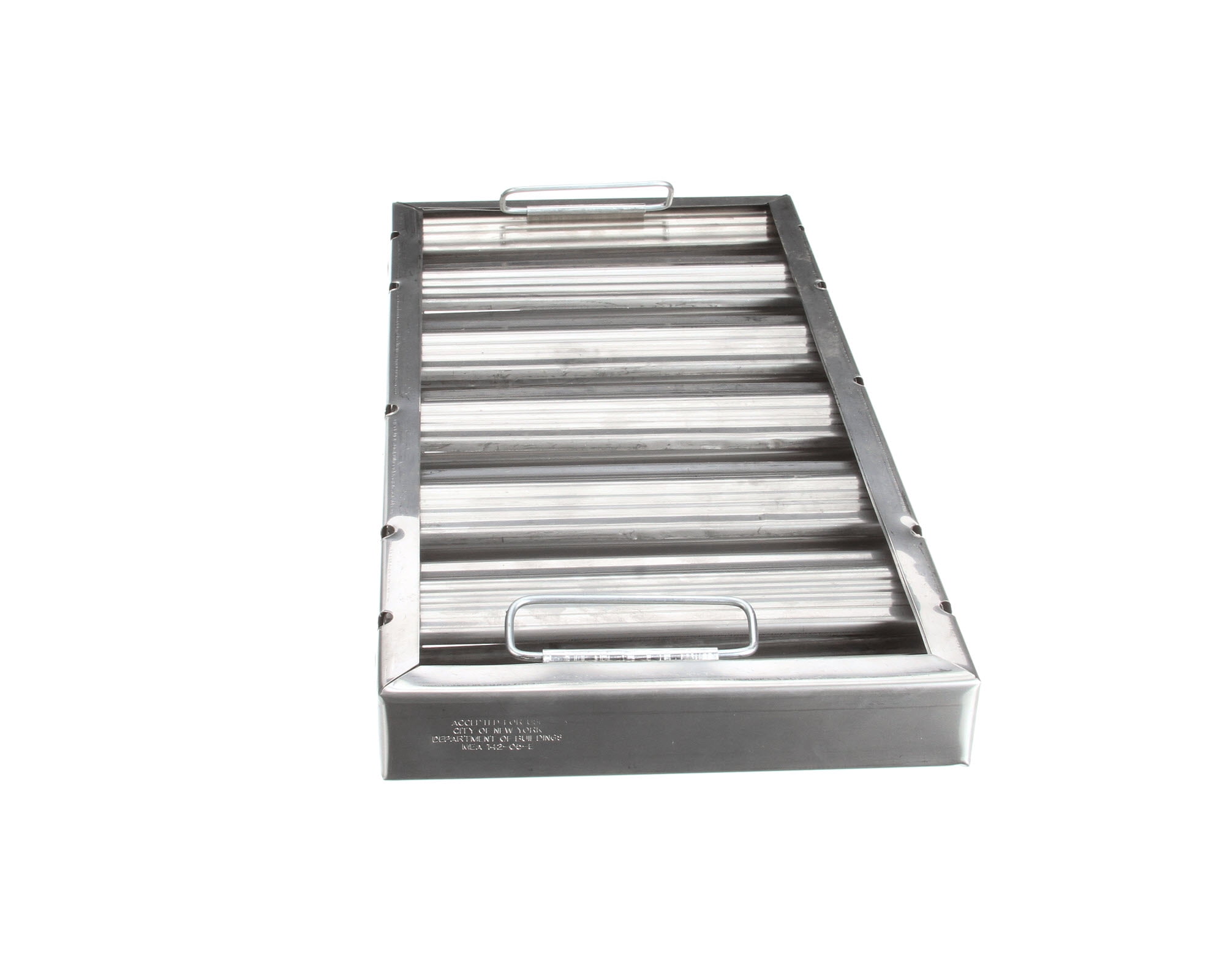 Alto Shaam FI-25867 Grease Filter, 10" x 20" x 2.25", Stainless Steel