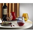 thumbnail image 2 of Juego de 4 copas de vino Godinger Stemless Red, 500 ml, Cristal, 2 of 4
