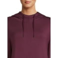 thumbnail image 4 of Athletic Works Women's Athleisure Mock Neck Hoodie, 4 of 5