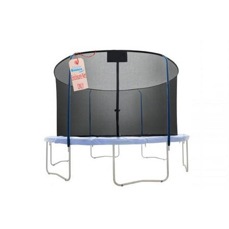 Upper Bounce Replacement Safety Enclosure Net Fits 12 Round Trampoline Using 4 Curved Poles With Top Ring Frame Walmart Canada