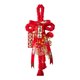 thumbnail image 1 of Colgante de nudo chino para decoración del Festival de Primavera, rojo con motivo de caballo, de tela. Estilo B, 1 of 6
