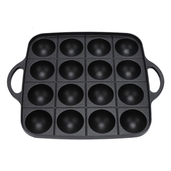 Nonstick Octopuses Ball Pancake Maker Meatball Pan Baking Tray 16 Hole Aluminum Grills Pan for Cooking and Baking