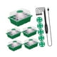 thumbnail image 5 of 5 set bandeja de arranque de semillas con brillo ajustable de luz de , bandeja de de plantas Premium con bandejas de inicio de plántulas del temporizador Verde, 5 of 8