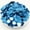 Blue, variant on U8MO 60Gram 5mm 6mm 8mm 10mm 12mm Flat Round Loose Sequins Paillettes sewing Wedding-3000pcs 8mm-Black