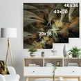 thumbnail image 5 of Design Art - Symmetrical Gold Fractal Flower, 5 of 5