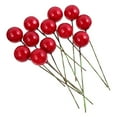 thumbnail image 3 of MesaSe 144 Pcs Accessoires de Bricolage de Noël Accessoires de Faux Fruits Rouges (15mm), 3 of 6