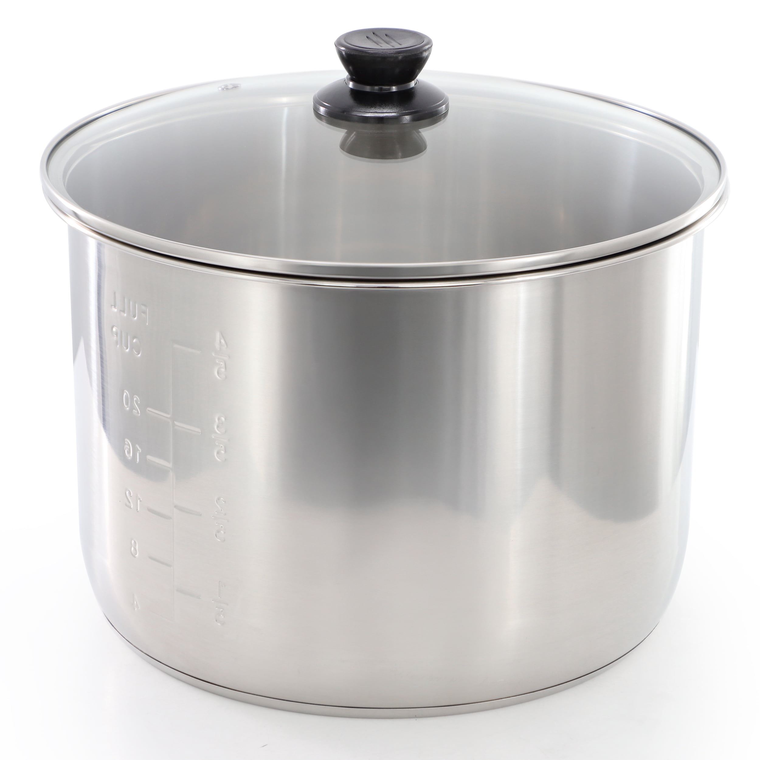 Megachef 12 Quart Steel Digital Pressure Cooker with Stainless Steel Pot