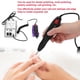 thumbnail image 1 of Taladro de u?as eléctrico, 20000 RPM Herramienta de manicura pulidora de pulido de u?as eléctrica Máquina de taladro de u?as profesional para salón de belleza y hogar(2#) Para Uñas Octpeak NO, 1 of 7