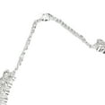 thumbnail image 4 of Riousery Juego de Joyería Nupcial Collar Aretes y Pulsera Plata, 4 of 6