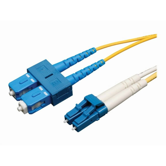 Tripp Lite 6' Duplex SMF LCM to SCM Patch Cable Yellow N366-02M