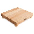 thumbnail image 2 of John Boos Maple Wood 12 Inch Cutting Board with Feet and 3 Piece Maintenance Set, 2 of 12