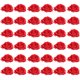 thumbnail image 4 of 100 piezas de flores artificiales realistas y hermosas para manualidades., 4 of 5