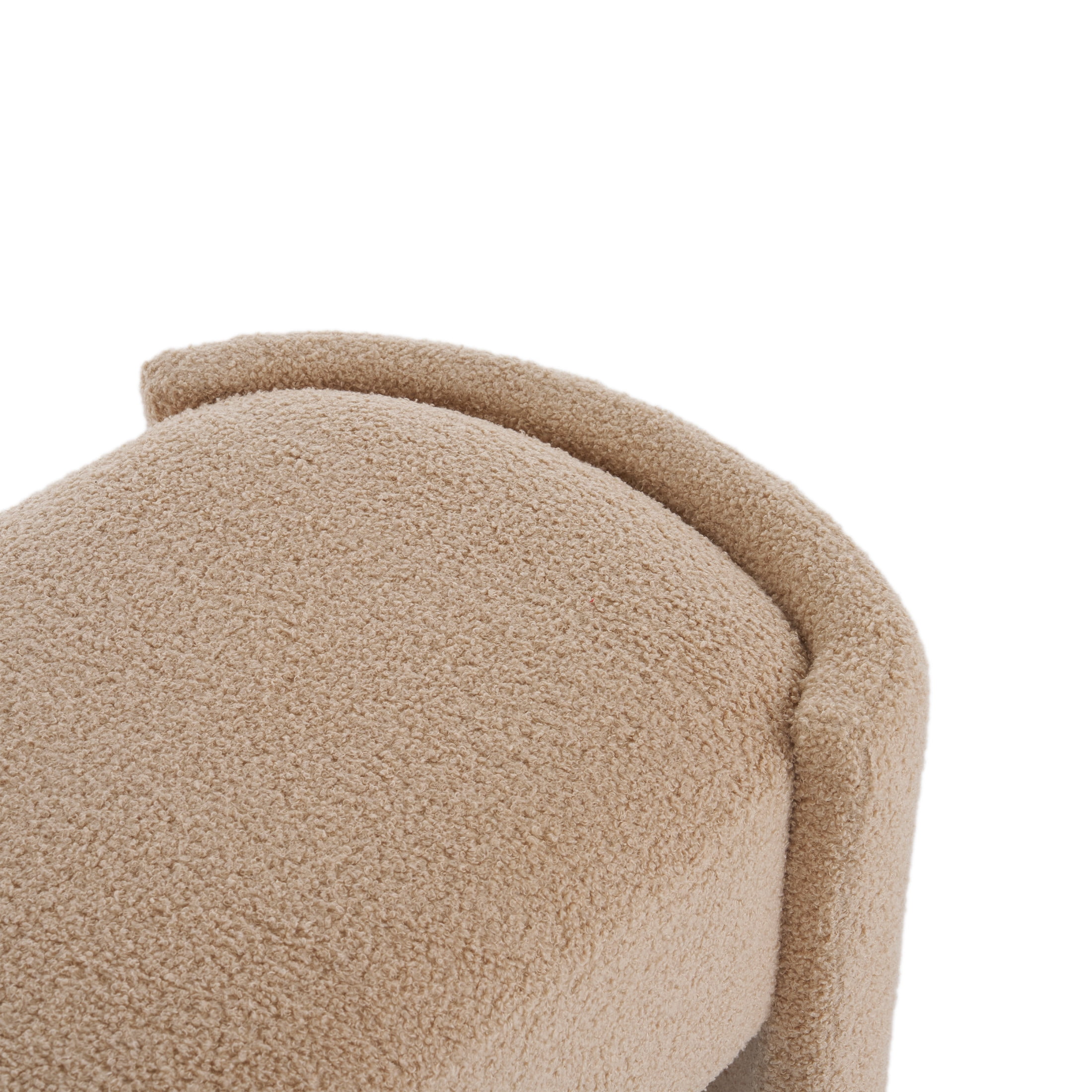Christopher Knight Home Generic Modern Long Ottoman with Wooden Frame and Polyester Upholstery, Light Camel